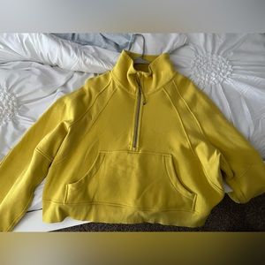 Lululemon funnel neck scuba